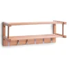Zeller Wandgarderobe Bambus 60 cm x 24 cm x 24 cm* Garderoben