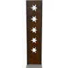 ZGM Rost Deko Sternen-Stele