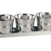 Zink-Eimer-Set inkl. Tablett 4 tlg.* Ostern|Malerbedarf